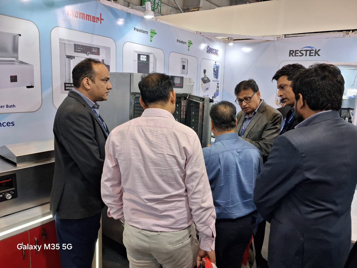 Toshvin's tweet photo. Day 2 at Hall No. 15, Stall No. C 36 was buzzing with energy, engaging conversations, and valuable connections. We are thrilled to showcase our latest in laboratory equipments.
A big thank you to everyone who visited us today and contributed to the success today.

#PMECIndia2024 https://t.co/JPGUh2eK64