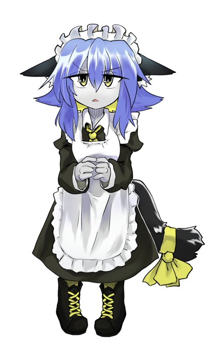 あんまり描いてないといえば猫メイドさん 