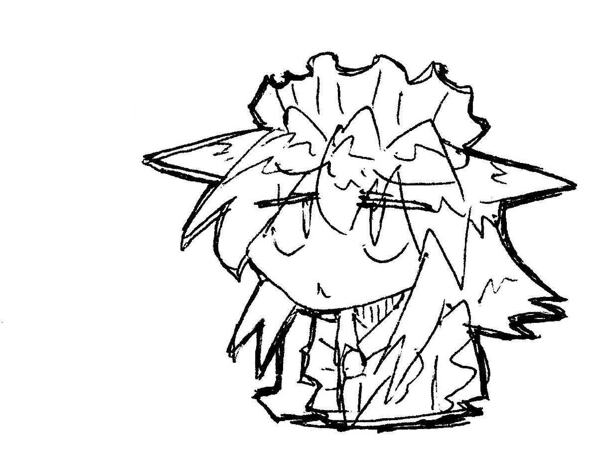 あんまり描いてないといえば猫メイドさん 