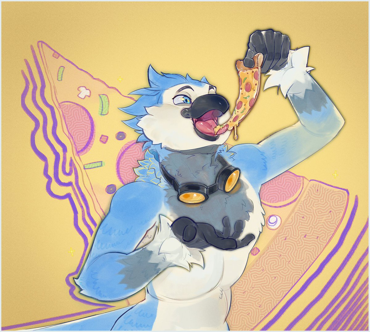 ToonyMinded's tweet image. 🍕 Sketch\Draft (2\2) Commission🍕
for @\ArcherBirb !
TYSM for commissioning me & Thank You for Your Support ! ^^
----------------------------------------------------
#furryartist