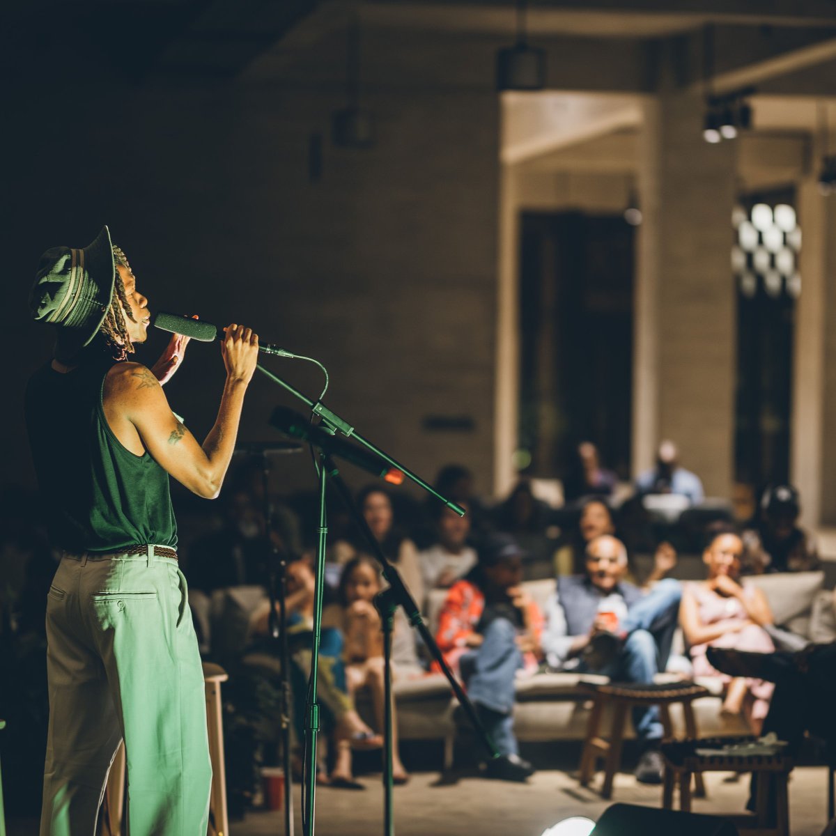 scriptsandbars's tweet image. Banshee (@BansheeZWE) and Indigo Saint (@friendsofindigo) delivered an amazing set at Sofar Sounds Kigali, wrapping up ACCES 2024. The performance boosted their profiles and connected them to new audiences. 
@southernafricaarts @kaymediaafrica
