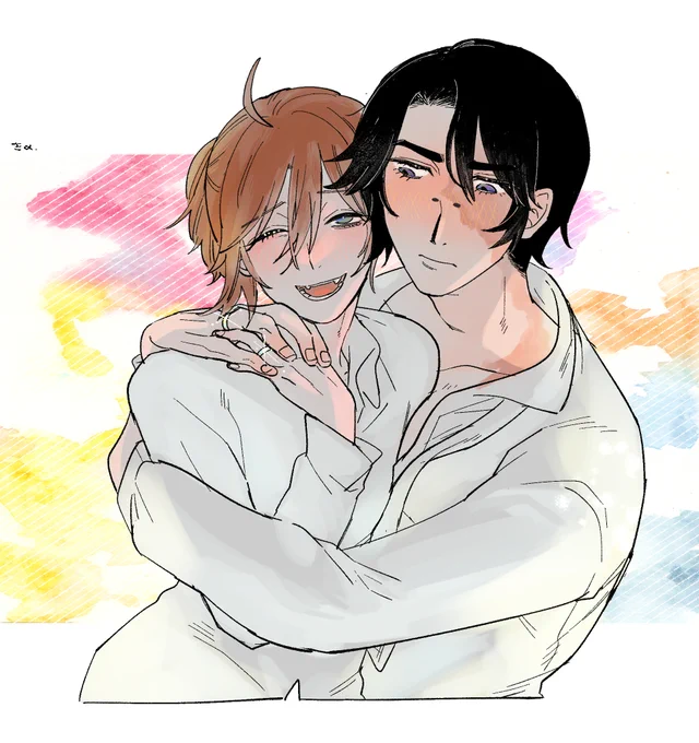 とまとさんの新婚探囚読みながら描いてたhappyたんしゅ～ 