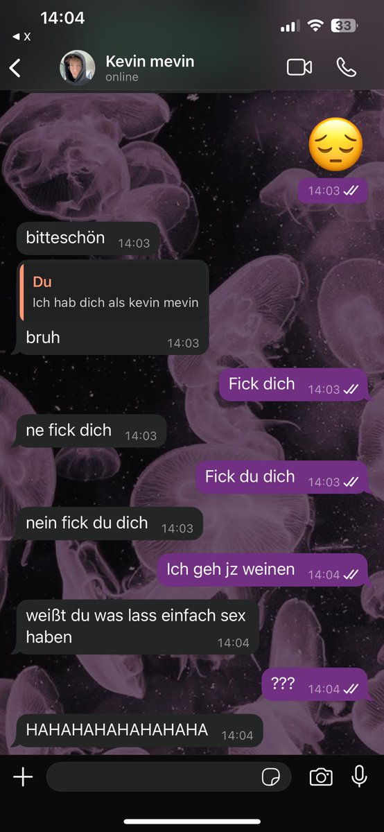 Das ist jz aber schnell eskaliert