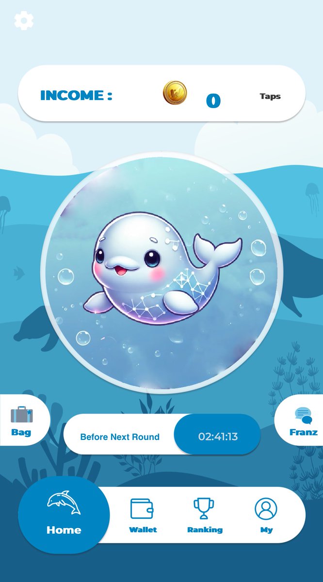 000__no's tweet image. 🐬 #WATCoin @WATcoinofficial 🐬
よりテレグラムでのTap-to-Earnゲームでました🥳

ゲームプレイの仕方は簡単☝🏻
❶まず下記のリンクよりテレグラムのbotゲームを始める⬇️
t.me/OfficialBeluga…

❷中央のベルーガを60回タップする🫵🏼