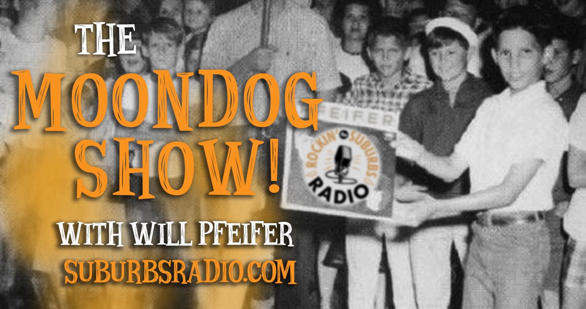 Tune in TODAY at 4 PM ET/ 3PM CT for a brand-new  Moondog Show, featuring music by Sly and the Family Stone, Big Star, the Clean, the Kinks, the Faces, the Clash, Iggy Pop, Phil Yates and the Affiliates, and  the Peanuts Gang! Just head over to: suburbspod.com/radio/