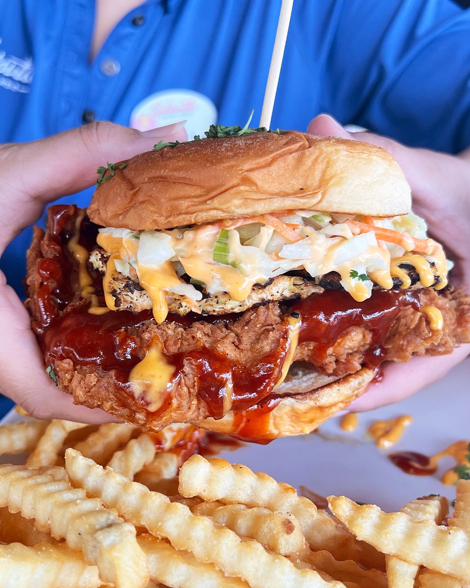 Save the turkey for tomorrow, you've got more important things to get to today! 🐔🍍

🍽️ Maui Chicken Sandwich