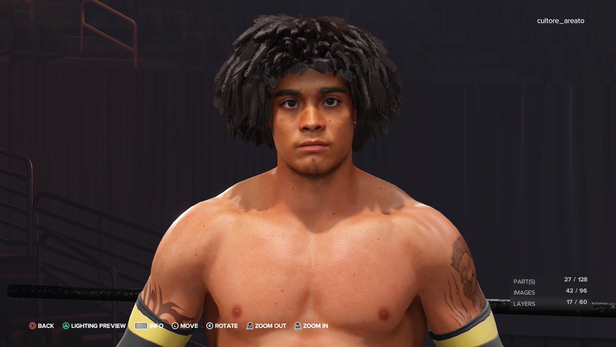 Minie3311's tweet photo. After an injury suffered by his tag team partner in Acid Party, Sean Porticos is going on as a single wrestler. An alternate solo attire is up on CC.
#minie3311 #CAW #CAWmmunity #Cawcommunity #ORIGINALCAW #wwe2k24 #WWEgames #GiveUsMyRiseCharacters #acidparty #seanportico https://t.co/ZWdKndFgm5