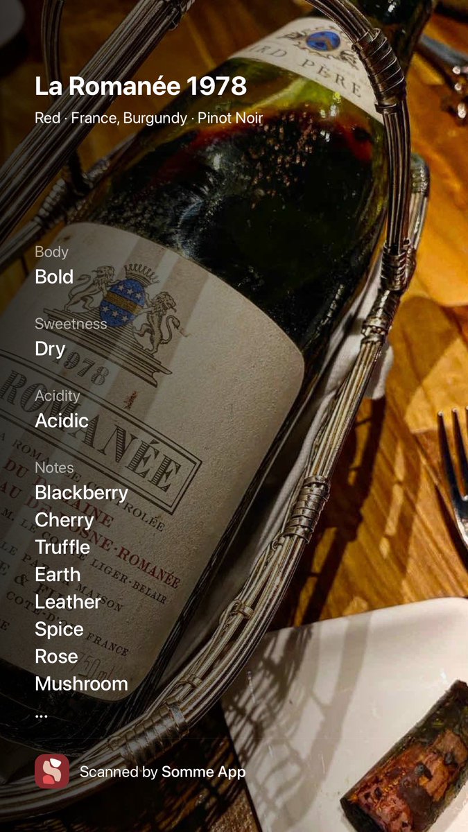 Thoughts on La Romanée 1978?

Enjoying a night out with friends and we decided to splurge on the La Romanée 1978. It’s a bold Pinot Noir, and believe me, it doesn’t shy away. The moment the wine hits your tongue, you get these deep blackberry and cherry notes, but it’s the
