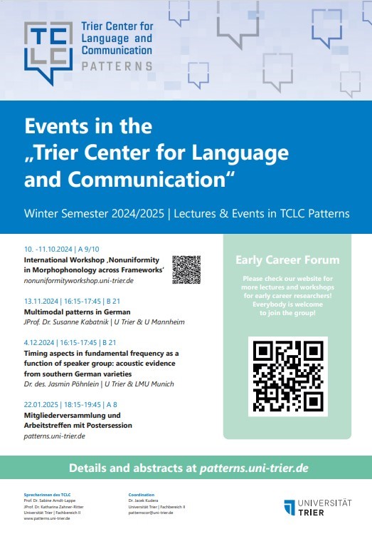 English Studies Universität Trier tweet media