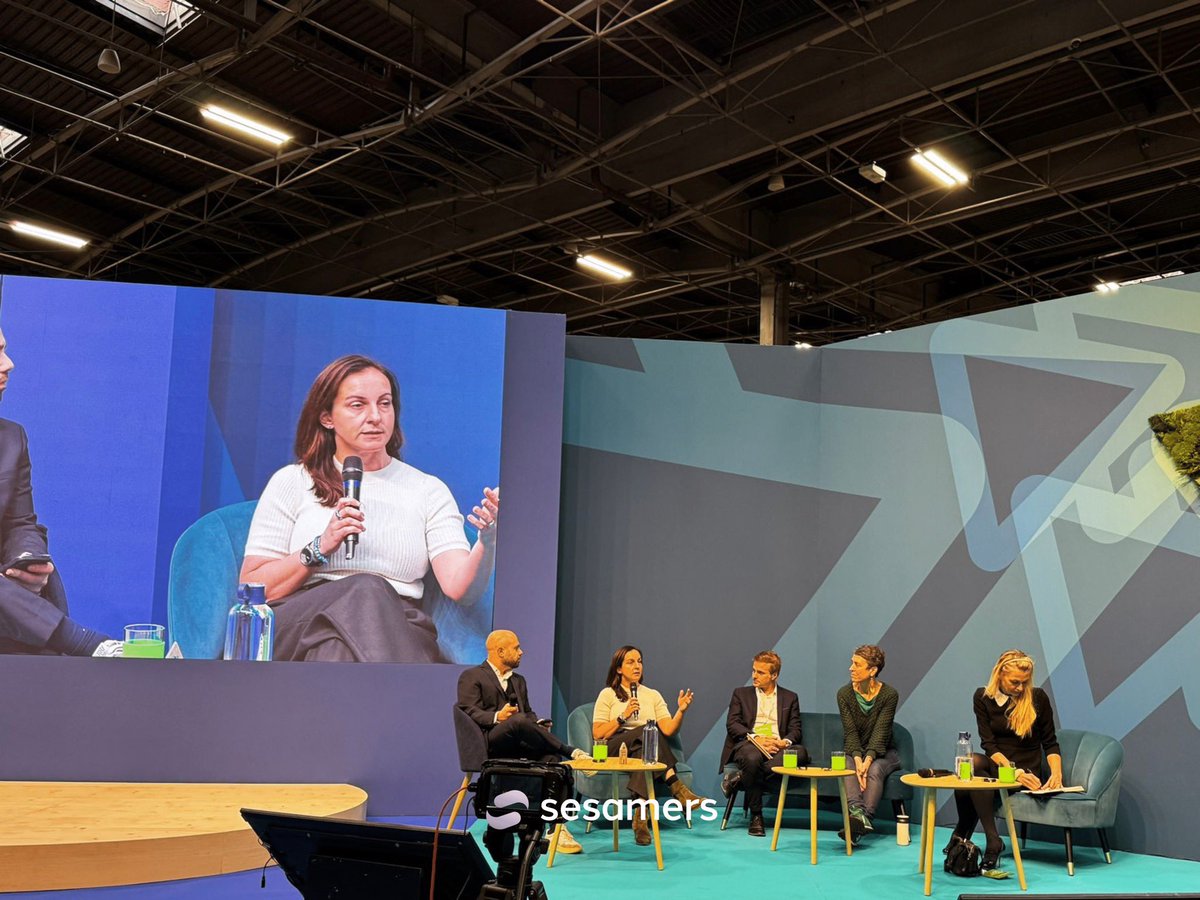 At <a href="/Pollutec/">Pollutec 2025</a> Paris, <a href="/martasjogren/">Marta Sjögren</a> of <a href="/Paebbl/">Pæbbl</a> shared the goal:  

“Our target as a company is to restore the planetary balance by 1 gigaton of CO2 by 2050. All our decisions are based on asking ourselves if it gets us closer to this goal.”  

#Innovation #ClimateAction #TechEvent
