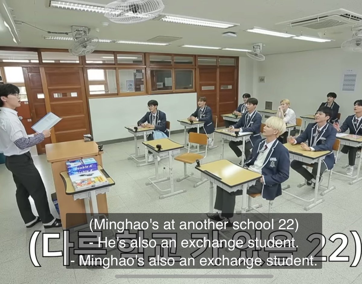 minghaocheol_'s tweet image. exchange students jun and minghao will finally be back for the next best friends ep!!!!! welcome back junhao 😁