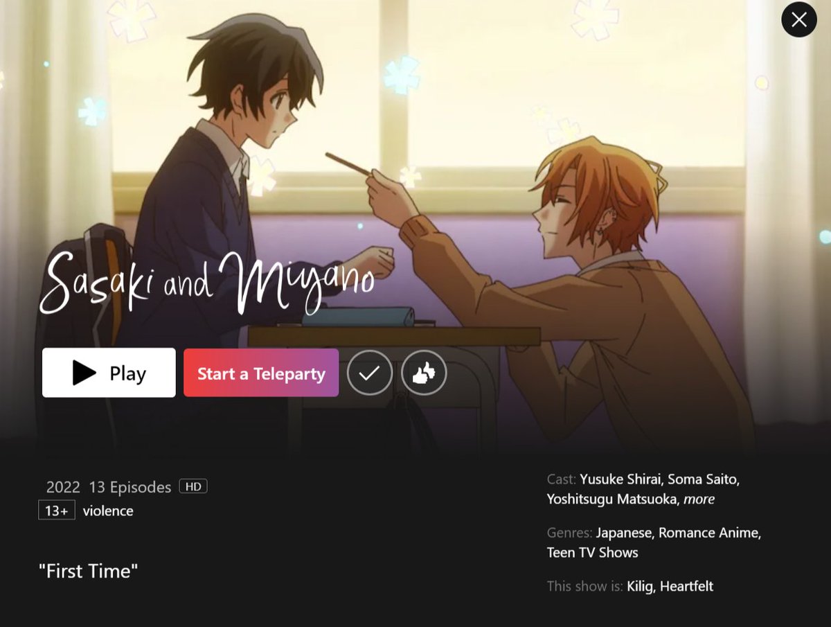 meowkyohru's tweet photo. the gays are winning on netflix https://t.co/WzWsVWB0CM
