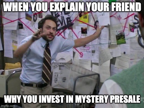 When your friend doesn’t get it, so you go full galaxy brain mode 🧠✨

It’s not just a presale, it’s destiny! 🚀😂