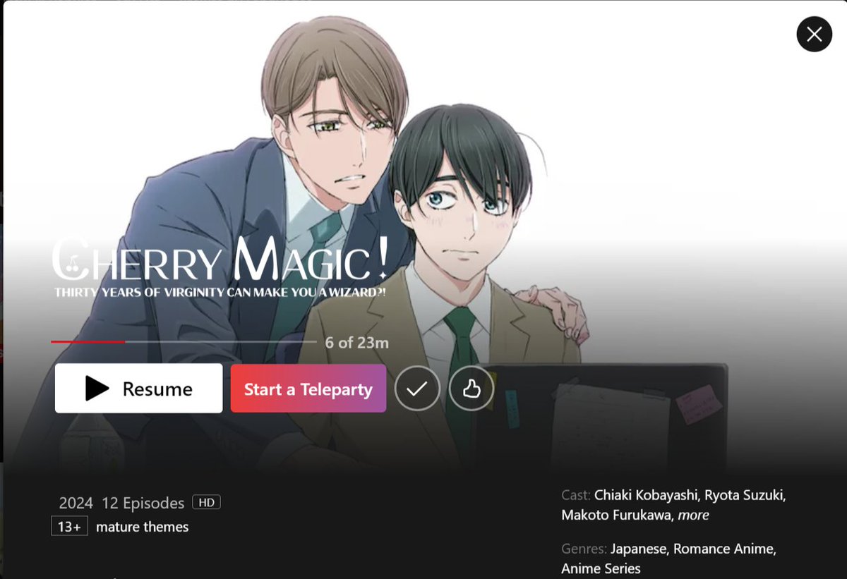 meowkyohru's tweet photo. the gays are winning on netflix https://t.co/WzWsVWB0CM