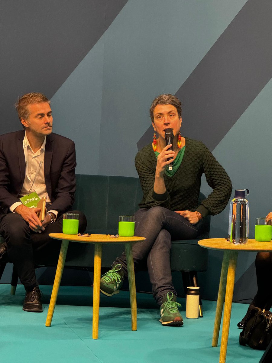 Marie Ekeland at <a href="/Pollutec/">Pollutec 2025</a> Paris:
  
“Politics, education, and finance are the only areas able to act systematically on climate change. Finance is the only one that can impact the other two.” 💡  

#Pollutec #Sustainability #TechEvent #Startups
