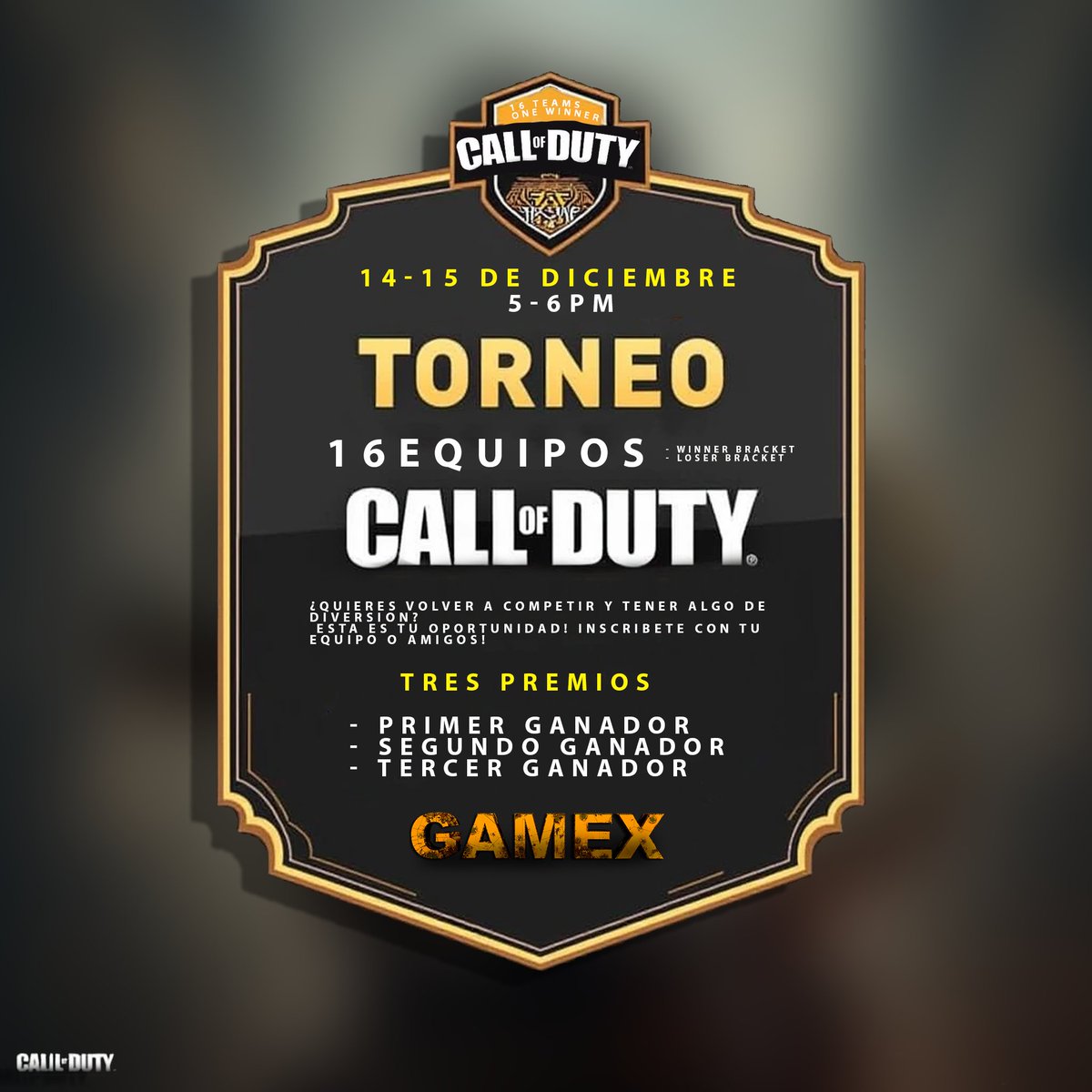 🔥 ¡ATENCIÓN, GAMERS! 🔥
¿Ya te inscribiste al ODC de Navidad? 🏆🎮
El torneo más esperado del año está cada vez más cerca: 14 y 15 de diciembre, y solo 16 equipos tendrán la oportunidad de competir por la gloria. 💥
