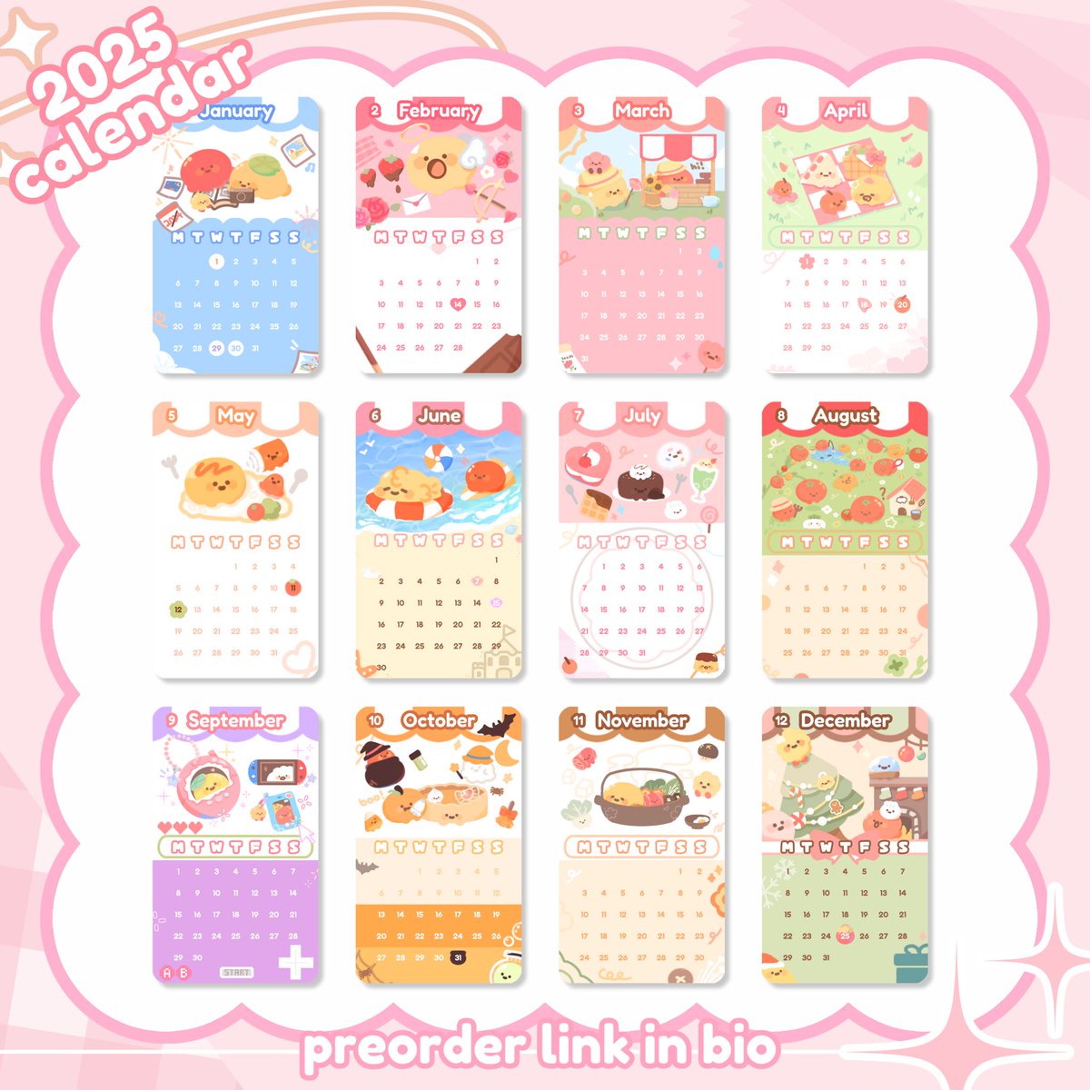 blob_blob_bloop's tweet image. ✨Blob Calendars PO!
( ⸝⸝´꒳`⸝⸝) 🔁 &amp;amp; ❤️appreciated! 🙏 ✨
🔗 PO link: forms.gle/pBGhjpoS4orpjL…
🗓 until 1st of December
💕 freebie sticker sheet too!!

✏️ I hope you'll like em as much as I do too! These will be available for pickup at #EOY and #comicfiesta2024 too! ✨