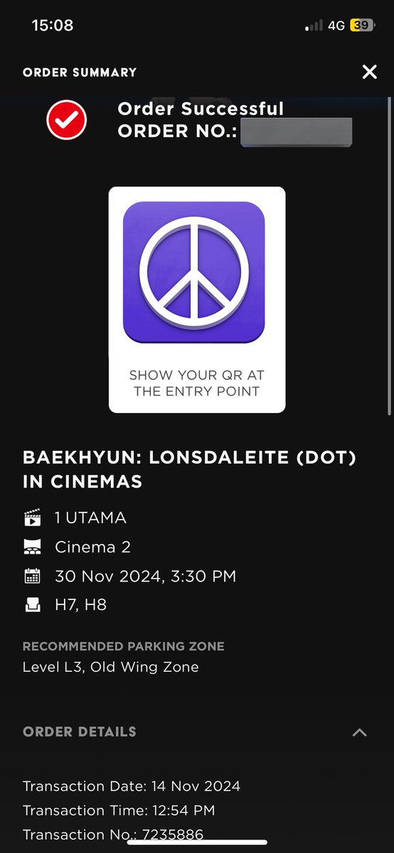 pasar_EXO's tweet photo. WTS

Baekhyun Lonsdaleite in Cinema ticket 

📍 TGV 1 Utama
📆 30/11 (Saturday)
⏰ 3.30 pm

RM 60 for both 🔥

Rts: cannot go due to injured friend

Dm @umai_xo to buy or for more inquiries ✨

#pasarexo #pasarexomy #BAEKHYUNinCINEMAS #EXOLatTGV https://t.co/mfrOYObQAh