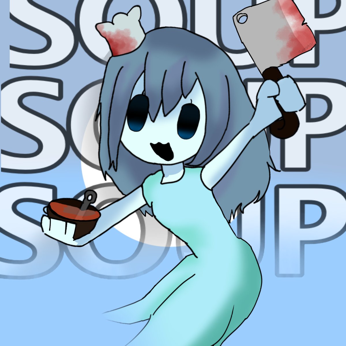 WASABI_T4n's tweet photo. heard you guys were in need of soup... #sjm #spookysjumpscaremansion #spookyshouseofjumpscares #SHOJ https://t.co/SbJk1cPxSh