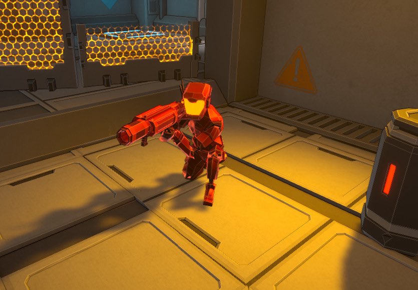 galactic_vault's tweet photo. A little teaser for a new enemy type you can find in our next alpha update, dropping soon! 

#indie #roguelike #fps #indiedev https://t.co/ONfZ6jPfrH