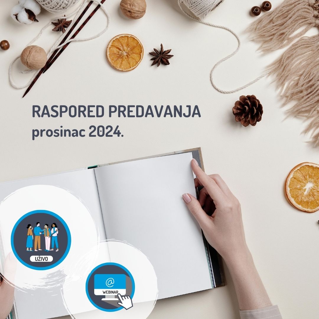 Pitate se što smo vam pripremili u prosincu? ❄️ Proučite naš najnoviji raspored na: plaviured.hr/edukacija/ i prijavite se na željene edukacije! ☺️ #raspored #edukacija