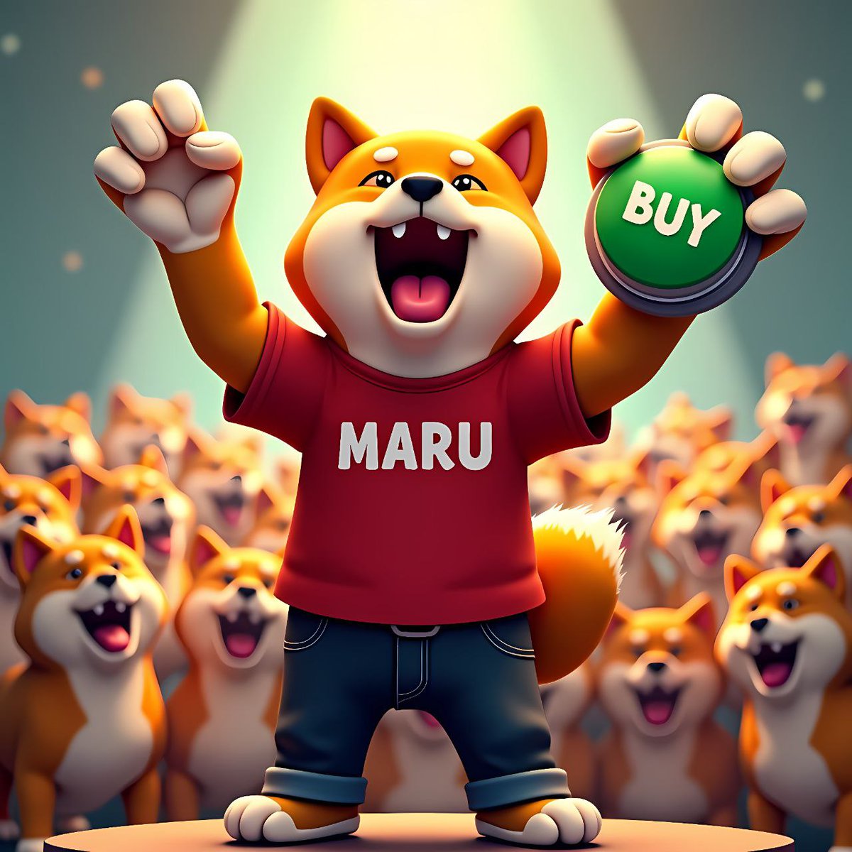 maru_ethcto's tweet image. You know what to do.... Hit That Button!!!!! 💸

#loadup #soonwemoon #MARUTARO #doge #shiba