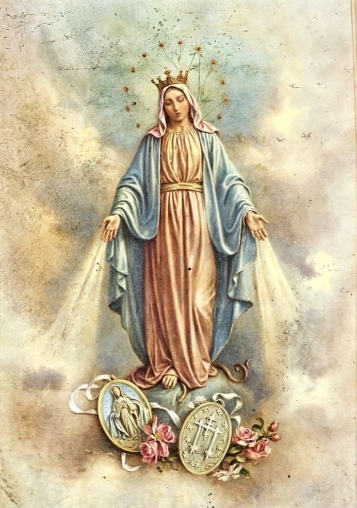 Elle est la Mère de la Pureté, la Reine du Ciel, la Très Sainte Mère de notre Seigneur Jésus-Christ, et l’Immaculée Conception. ❤️