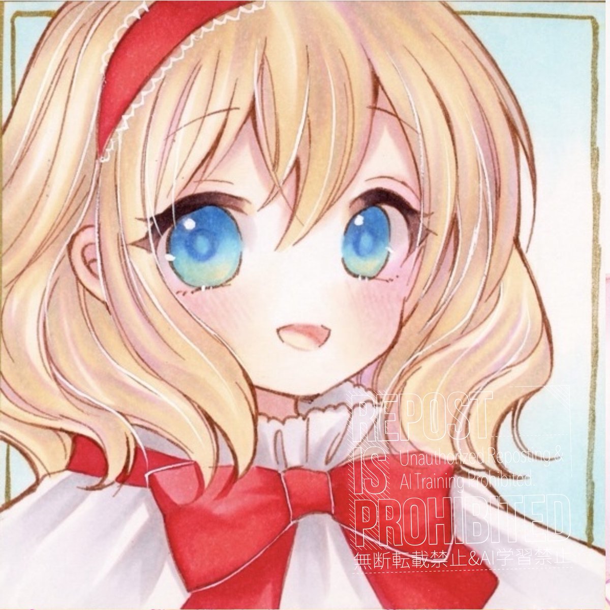 アリス・マーガトロイド 「豆色紙アリス#東方Project #アナログ アリス・マーガトロイド 「豆色紙アリス#東方Project #アナログ
