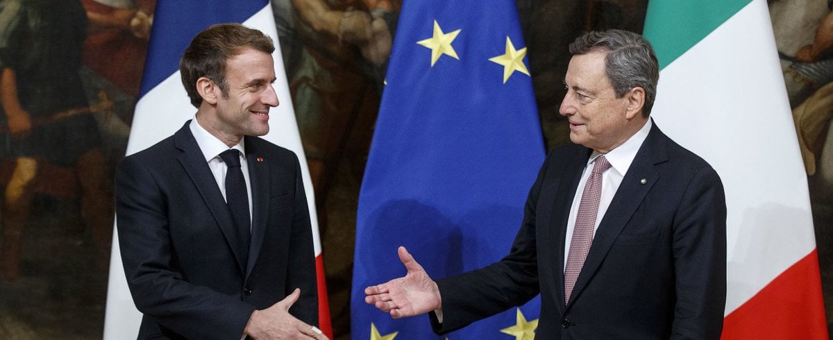 pierofassino's tweet photo. 🇮🇹📜🇫🇷 Terzo anniversario della firma del #TrattatodelQuirinale tra Italia e Francia, due Paesi complementari, legati da mille fili di storia e interessi comuni. La loro intensa cooperazione è leva strategica per costruire insieme il futuro e i destini dell'Europa.

🇫🇷📜🇮🇹 Troisième anniversaire de la signature du #TraitéduQuirinale entre l'Italie et la France, deux pays complémentaires, liés par mille fils d'histoire et d'intérêts communs. Leur intense coopération constitue un levier stratégique pour construire ensemble l’avenir et les destinées de l’Europe.