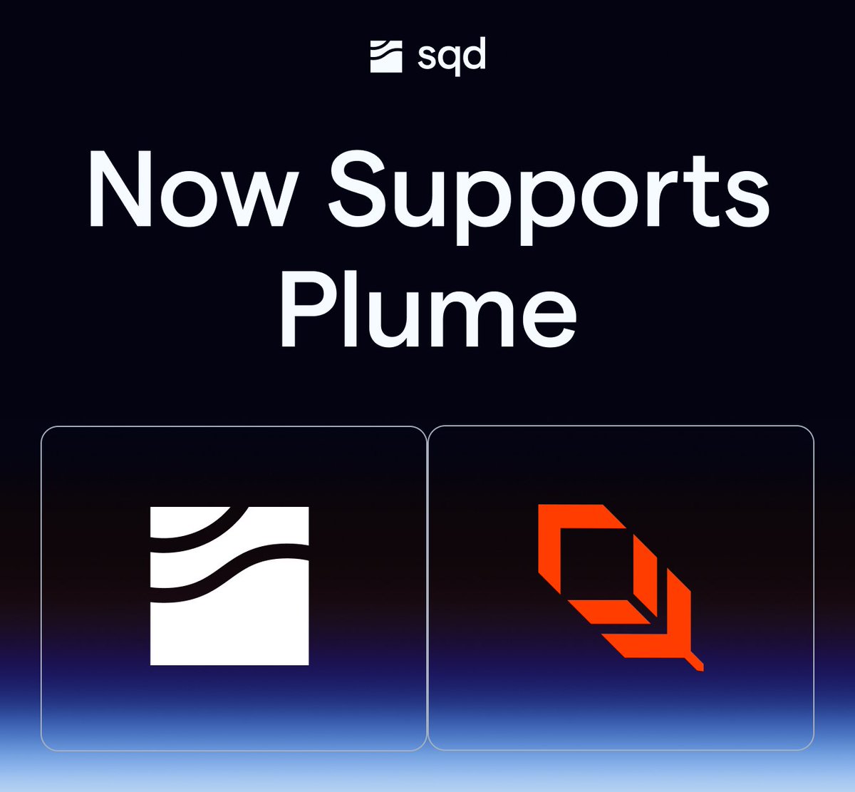 helloSQD's tweet photo. .@plumenetwork is on a mission to build the best-in-class RWAfi ecosystem with an L1 blockchain.

And SQD is here to support it.

With SQD, Plume builders get fast, scalable onchain data access without having to worry about running their own data infra.

Get started: https://t.co/RrT25CGdF5