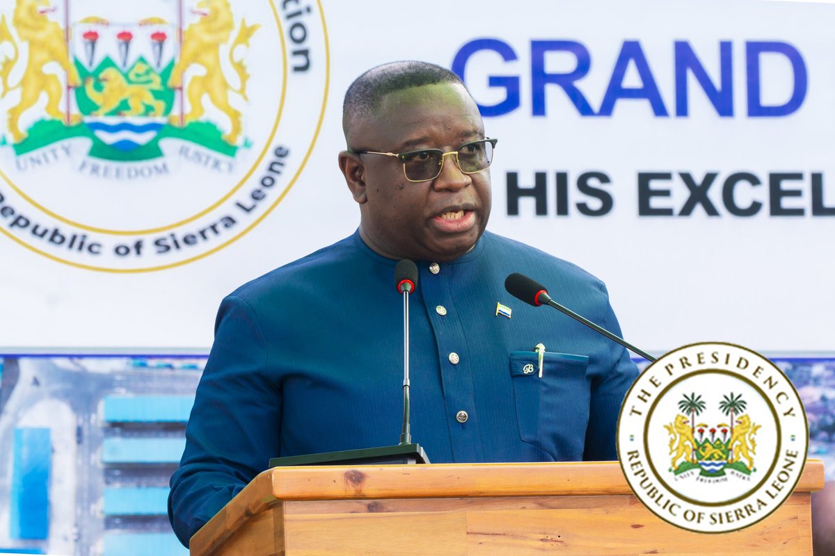 Julius Maada Bio tweet media