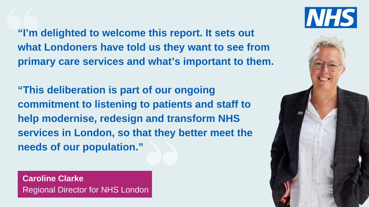 NHS London tweet media