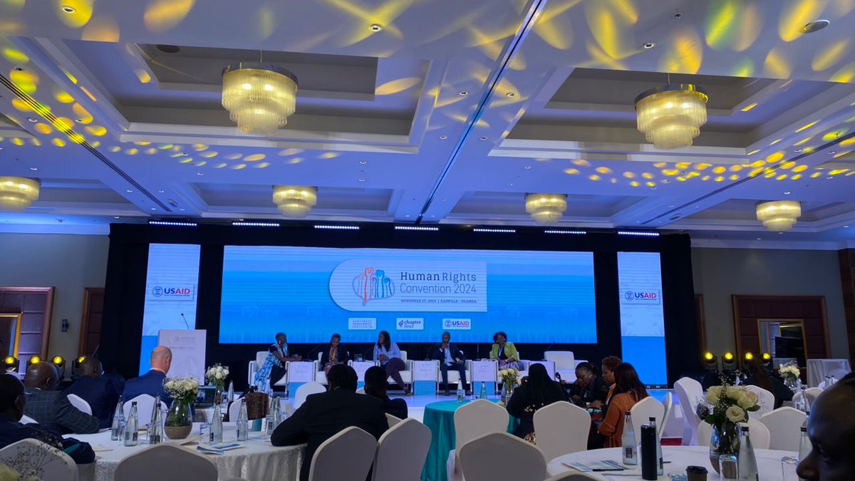 HerInternet's tweet photo. We're at the 6th #HRCUg2024 hosted by @chapterfourug, rejuvenating conversations on human rights and inclusion.

“At the heart of our work are human beings deserving dignity and respect. Discrimination dehumanizes and diminishes their value.”- Ms. Ruth Sekindi, @UHRC_UGANDA https://t.co/Q2UcXcAjwE