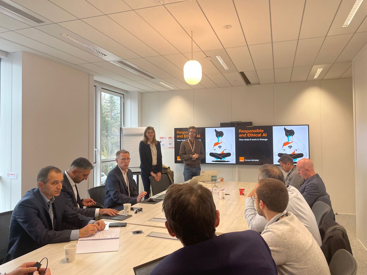 Sofrecom's tweet image. And the last but not the least: the workshop « Data AI » 🤖 
The future of networks is already here! 
#OpenTech #Sofrecom