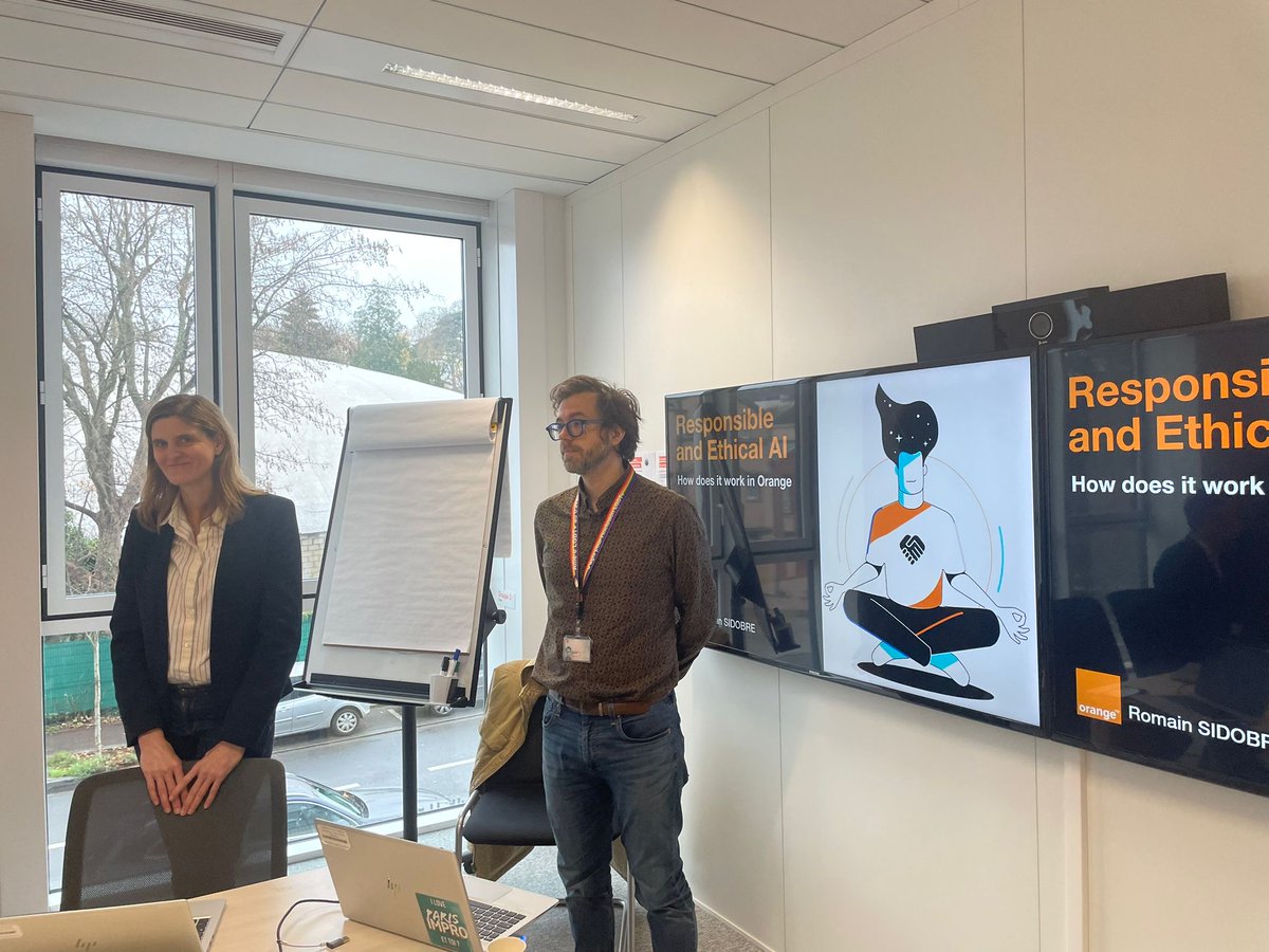 Sofrecom's tweet image. And the last but not the least: the workshop « Data AI » 🤖 
The future of networks is already here! 
#OpenTech #Sofrecom