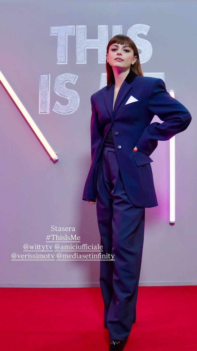 Frances55784122's tweet photo. LA BELISSIMA #ThislsMe 
Pronti per stasera 🥹🥹 https://t.co/dmxrUWOxN9