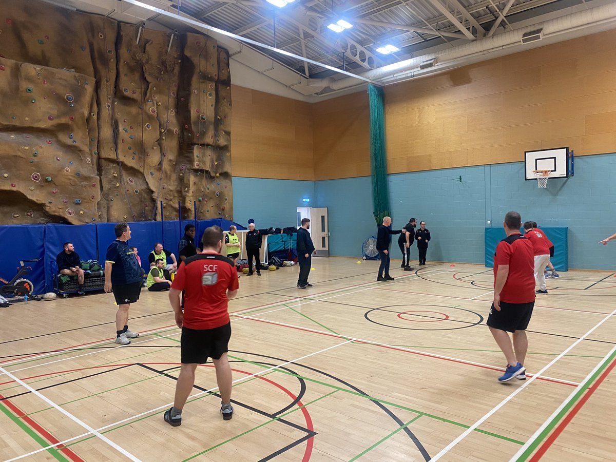 On <a href="/sportscotland/">sportscotland</a> Scottish Disability Sports Week we had a great training session before we attend the <a href="/GlasgowWarriors/">Glasgow Warriors</a> Mixed Ability Rugby community  festival on Friday night.