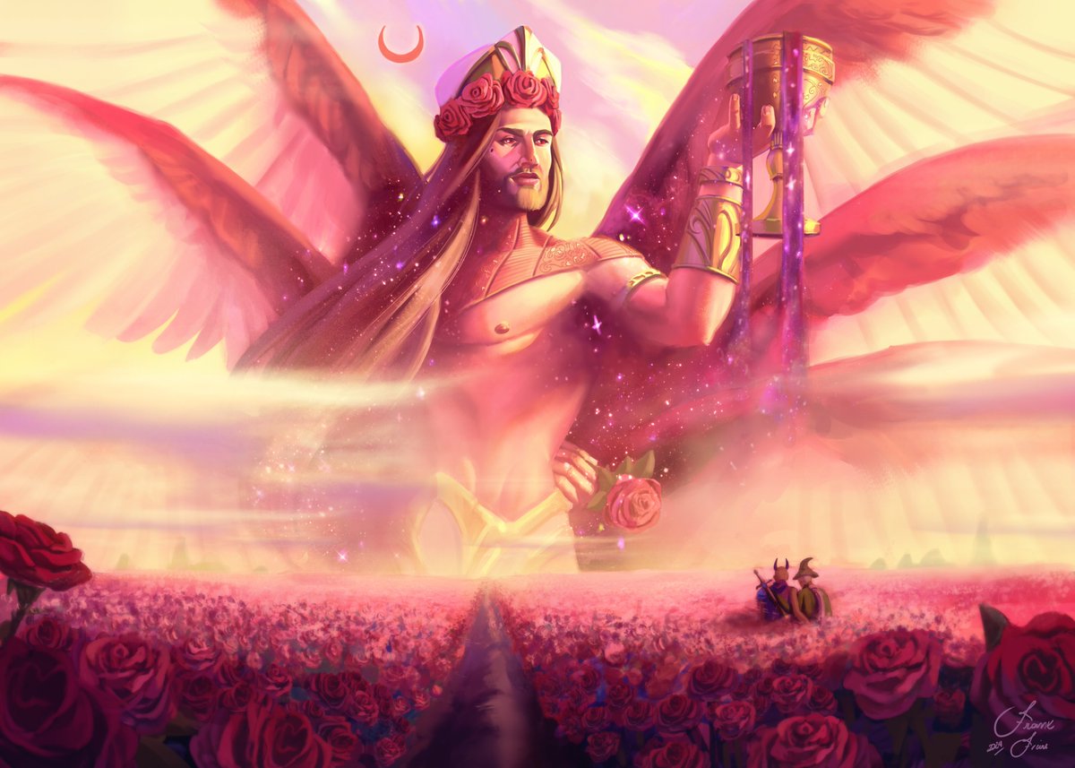 Arkangell9's tweet photo. A God of my own fantasy world #dnd https://t.co/6m6p0KGW6e