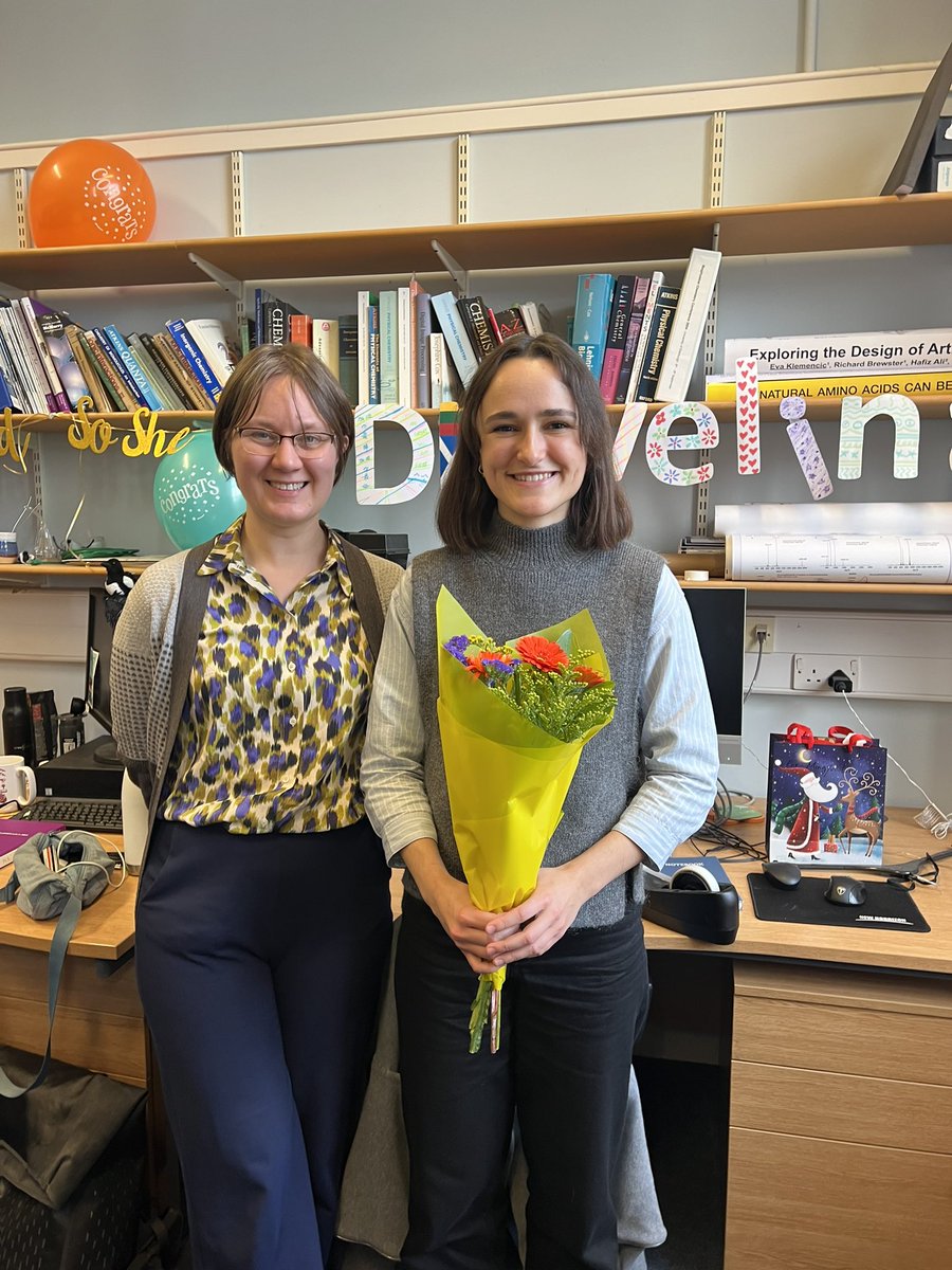 Congratulations Dr <a href="/venckuteve/">Evelina Venckutė</a>!! We are so proud of you 🎓🍾👏📓#PhDone