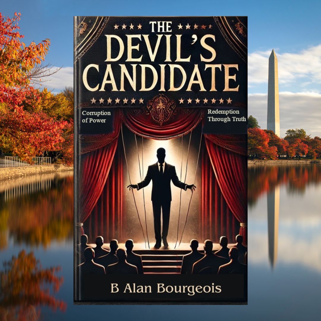 B4rBooks's tweet photo. A new short story The Devil's Candidate by B Alan Bourgeois is a glimmer of hope for the next 4 years, or is it telling the truth about how he won the presidency? Available here: https://t.co/ujvRdb3bAg https://t.co/TbSt0kyxnL
