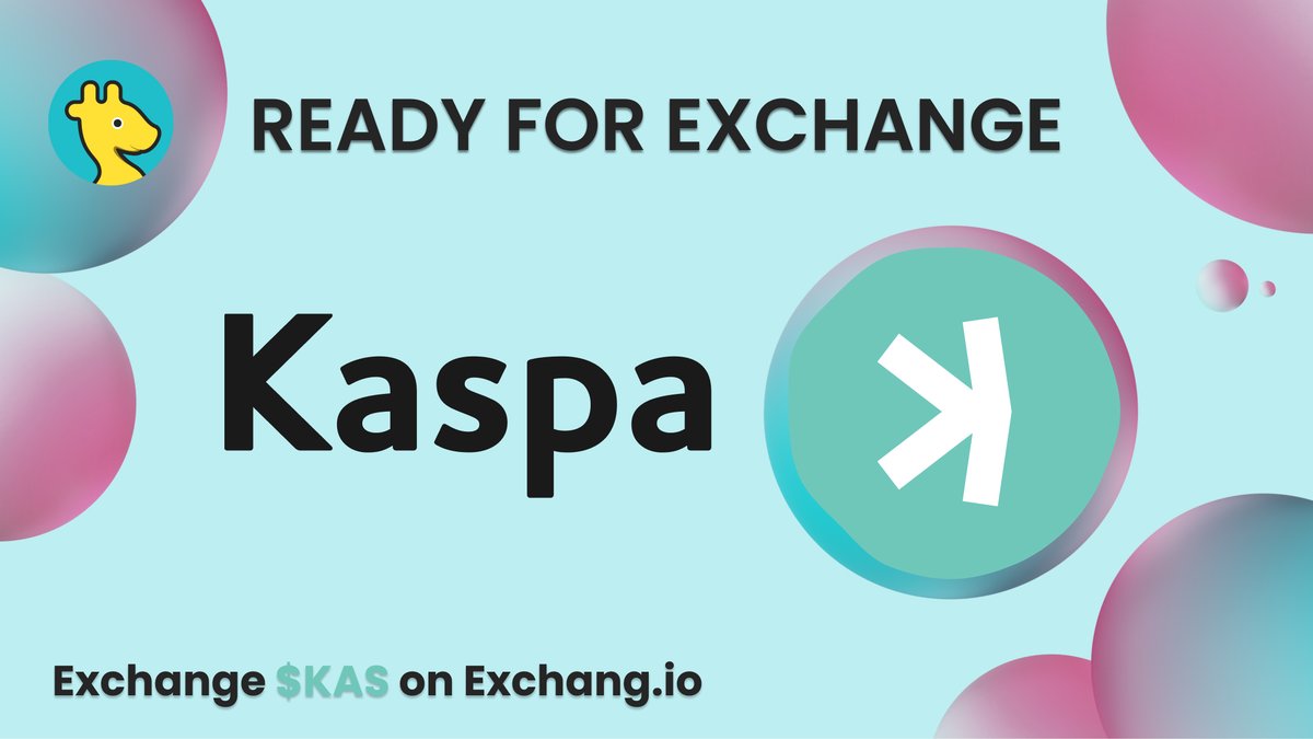 Exchangio's tweet photo. $KAS is a cryptocurrency with high processing speed, generating a block every second. In the future, @KaspaCurrency plans to increase throughput to 10+ BPS 🚄

🔄Exchange #KAS on #Exchangio with no KYC
👉Registration free, 24/7 support 📞
https://t.co/T8kcKyPvVV https://t.co/lJHREf37tn