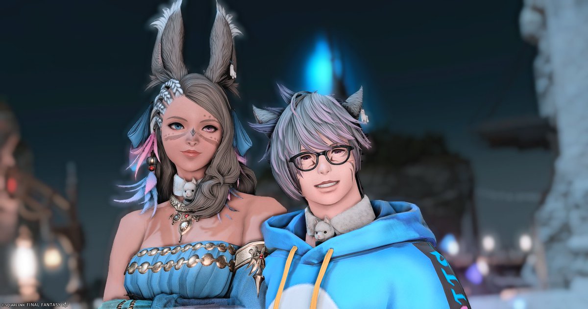 Grime_ff14's tweet photo. 幻アルパカ交換記念　にょりさんララ→ヴィエラになったからSS撮りやすい笑 https://t.co/Rqj0C1k0n5