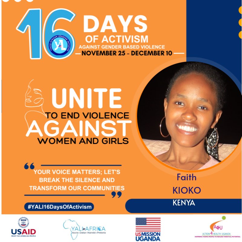 Creating awareness against GBV and speaking up is the key to #EndFemicide #Violenceagainstwomenandmen #Yali16DaysofActivism