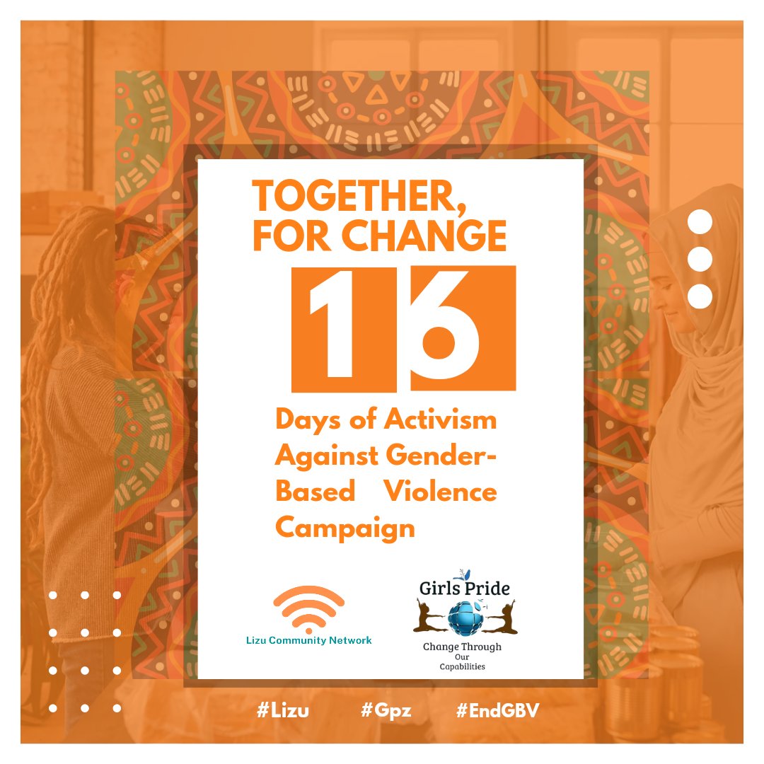 GirlsPrideZM's tweet photo. Together, we can create a safer world for everyone. @Lizuorg and Girls Pride are joining forces to carry out the 16 Days of Activism. By uniting our efforts, we amplify our impact and build a future where respect and equality thrive. #EndGBV #StrongerTogether #16DaysOfActivism" https://t.co/1hnUeVIQSl