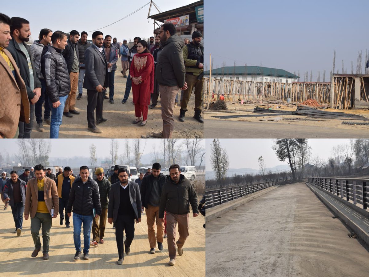 NewspointjK's tweet image. DC #Budgam inspects #progress of work on new Chadoora #BusAdda

Majority work on the #project completed, shall ease congestion after completion: DC

@dicbudgam @diprjk