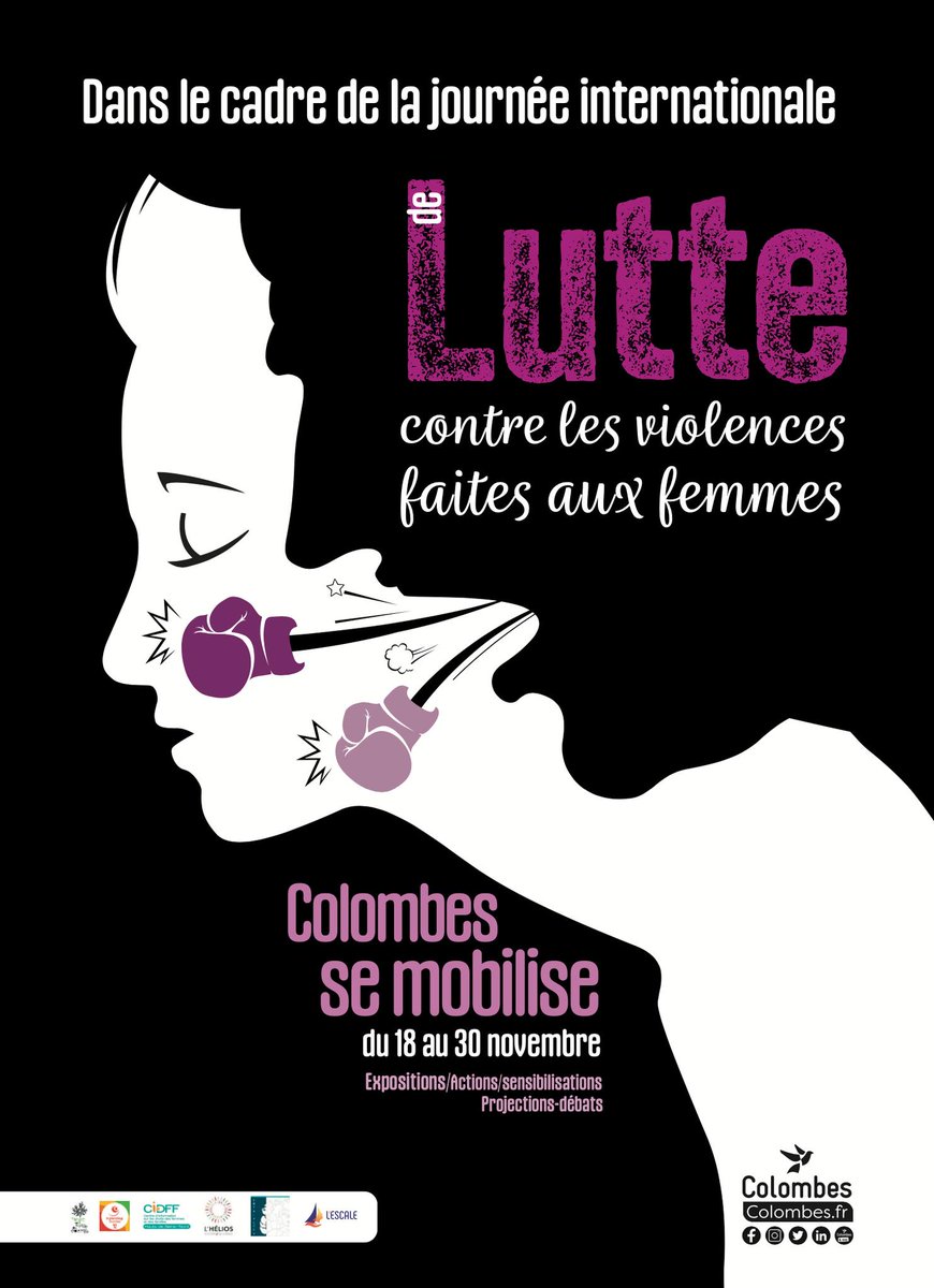 🟣Rendez-vous ce samedi à l'Espace Colbert, au 231 rue Jules Ferry !
✍️ 14h30 : Atelier d’écriture libre avec Marie Gervais, autrice et intervenante sur les violences conjugales
🎭 16h30 : Spectacle interactif « Basta le sexisme » par Sang Mélés

Accès libre dès 13 ans !
