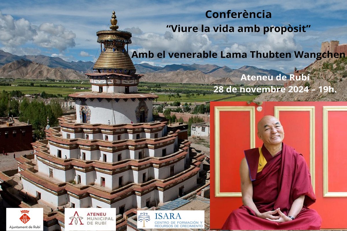Aquesta setmana a l'Ateneu...
🕉️DJ: "Viure la vida amb propòsit", Lama Thubten Wangchen
♀️ 🎥DV: "Somni mexicà", Doc. del mes

L'Ateneu recomana...
🎵 DG: "Orquestra Fireluche" al Teatre La Sala. 18.30 h. teatrelasalarubi.koobin.cat/segonaflorada?…
🎄DJ: Encesa del Nadal: rubi.cat/ca/temes/cultu…