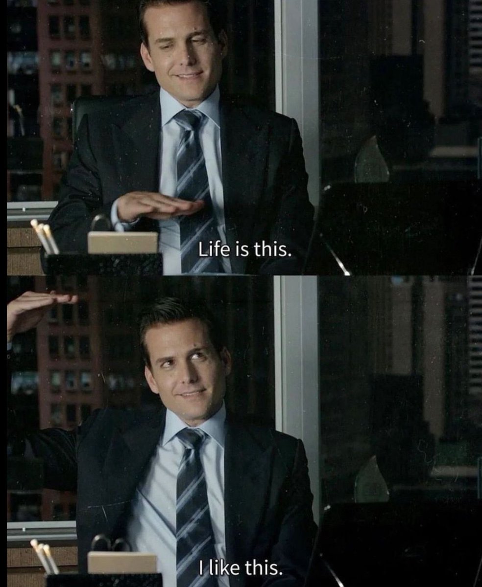 The name’s Specter. Harvey Specters.

One of the bests TV shows ever ran imo.

Rewatched the entire series prolly like 11 times and I still can’t get sick of it.