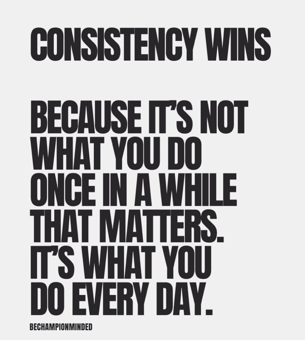 1% better everyday!!