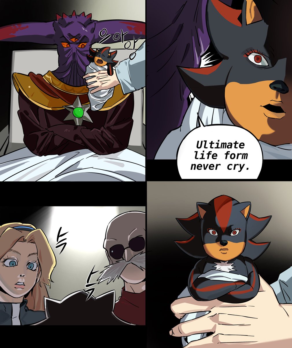 #queennevercry but it’s shadow the hedgehog